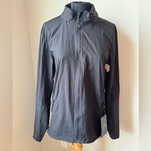 NWT Lululemon Nylon Black Windbreaker Size Small